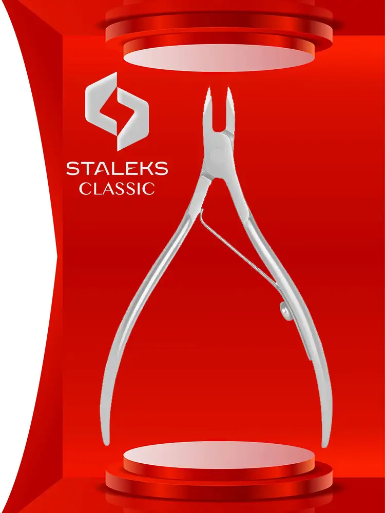staleks one spring classic cuticle nail nipper classic 12