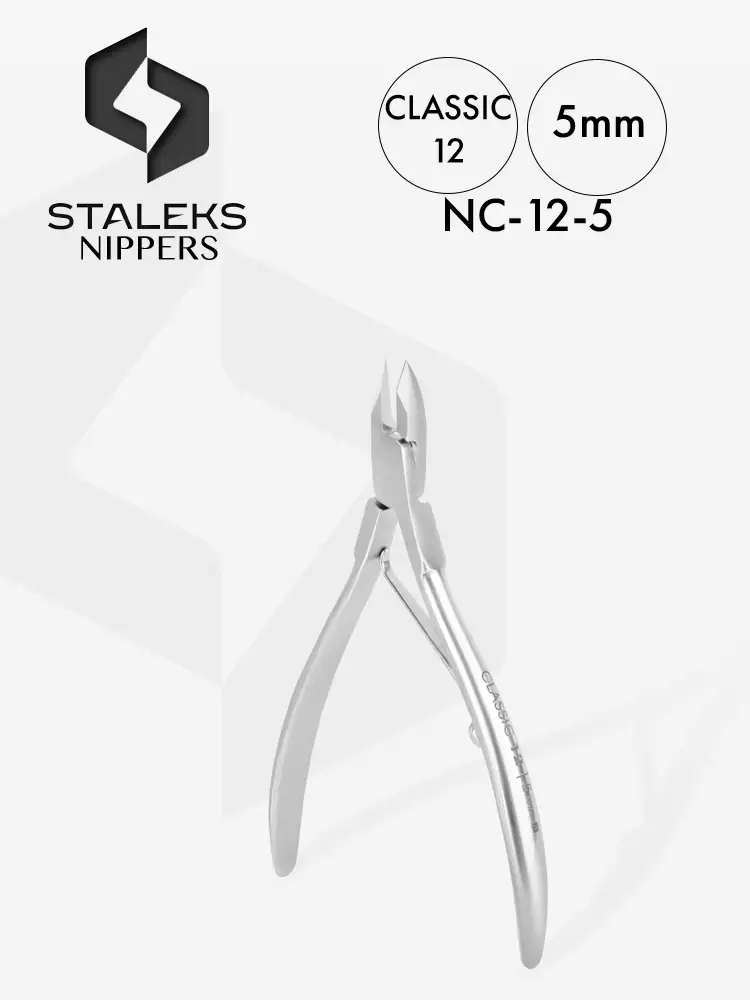 staleks one spring classic cuticle nail nipper classic 12 5mm 1 2