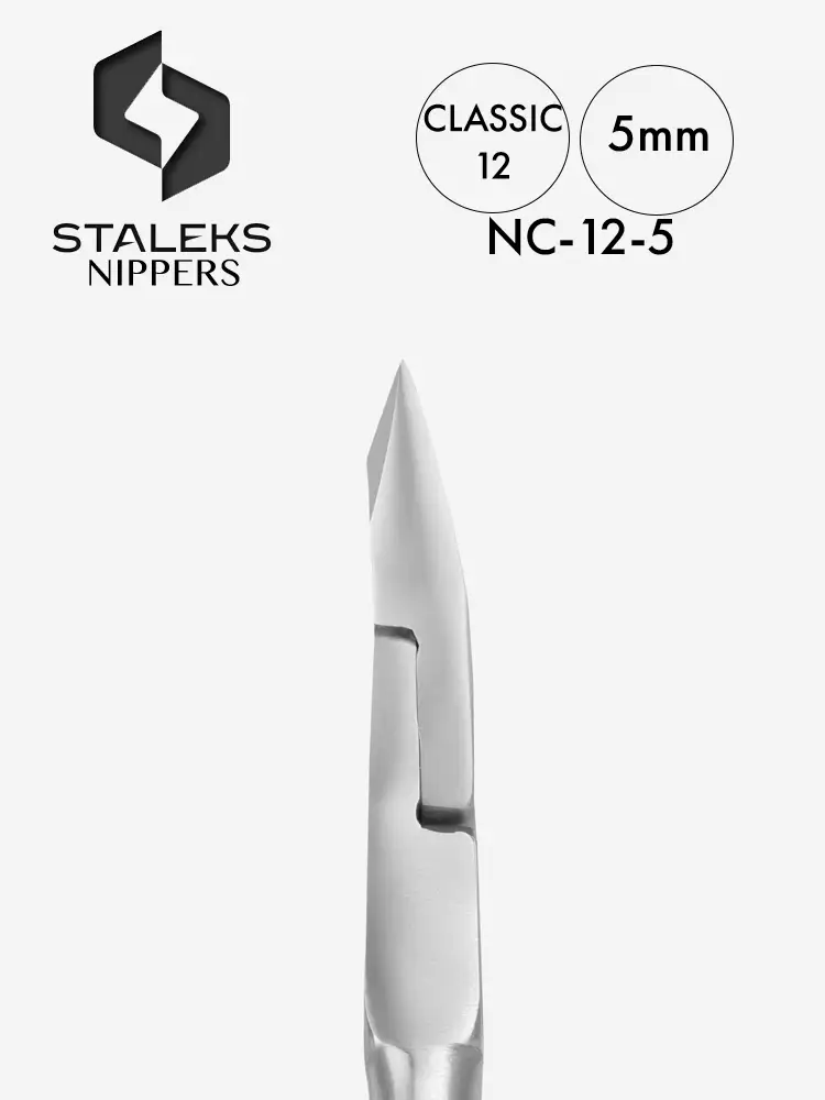 staleks one spring classic cuticle nail nipper classic 12 5mm