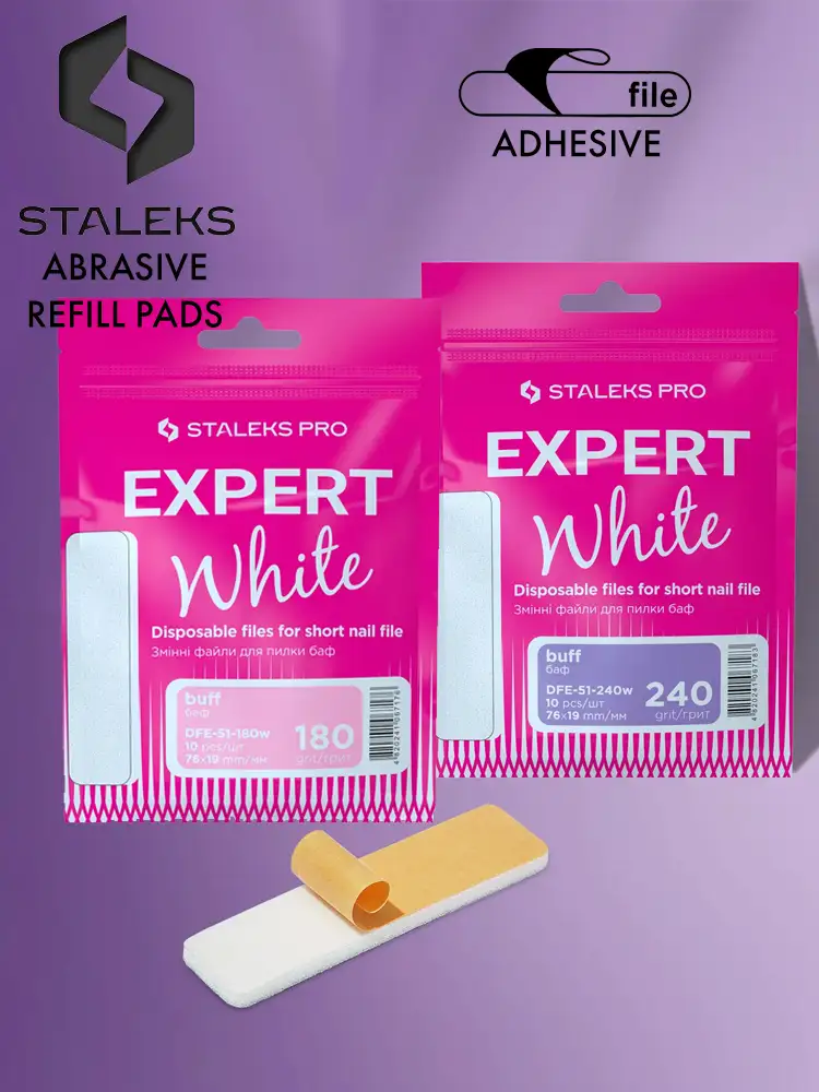 staleks pro adhesive abrasive buffers