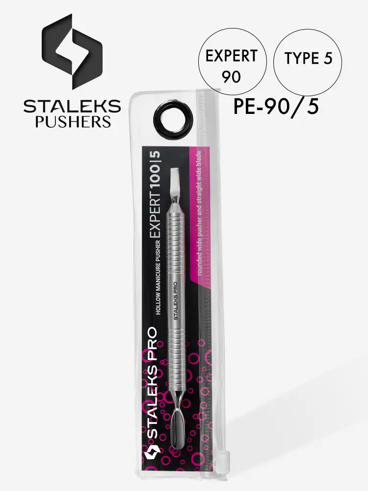 staleks pro best professional hollow manicure pusher pe 905