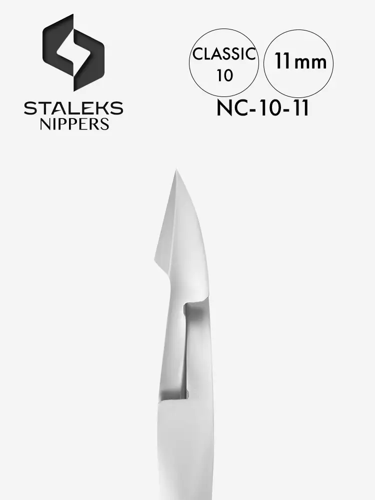 staleks pro classic cuticle nail nipper nc 10 11