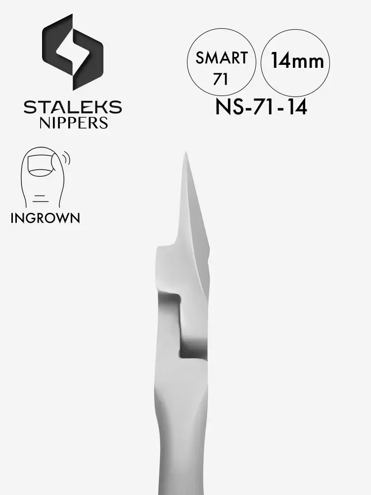 staleks professional ingrown nail nippers smart 71 14mm 1 1