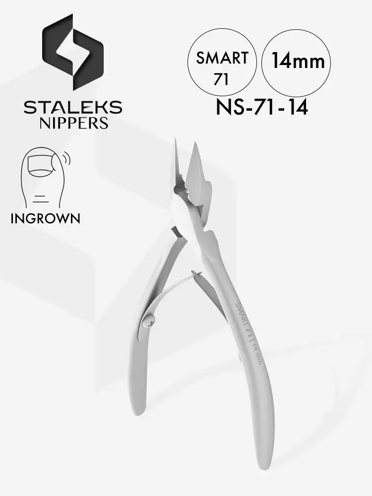 staleks professional ingrown nail nippers smart 71 14mm 1 2