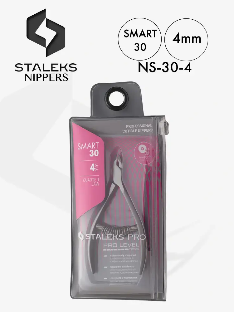 staleks smart 30 cuticle nipper 4mm ns 30 4 1 1