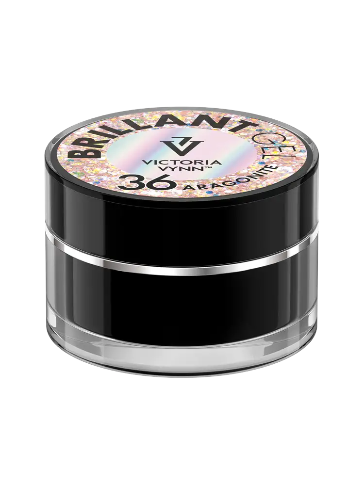 Victoria VYNN Brillant Gel 36 Aragonite Glitter Gel diamond nails