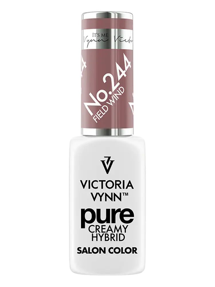Victoria VYNN Pure Creamy Hybrid Gel Polish No. 244 Field Wind 2 victoria vynn pure creamy hybrid fall 2023 earthy collection no. 244 field wind