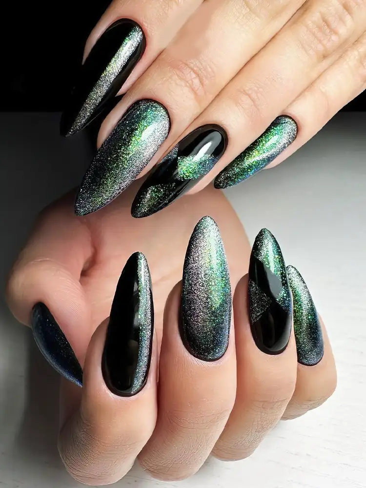 amazing glowy cat eye gel polish victoira vynn glow star 355