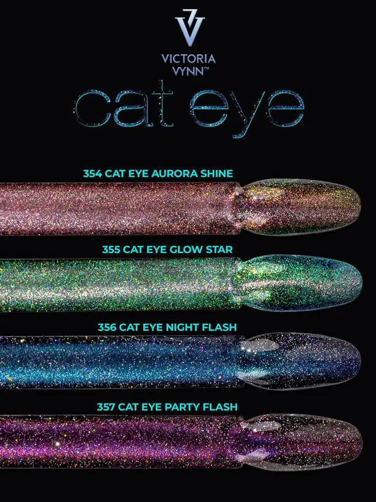 victoria vynn cat ete gel polish new colors 354 355 356 357