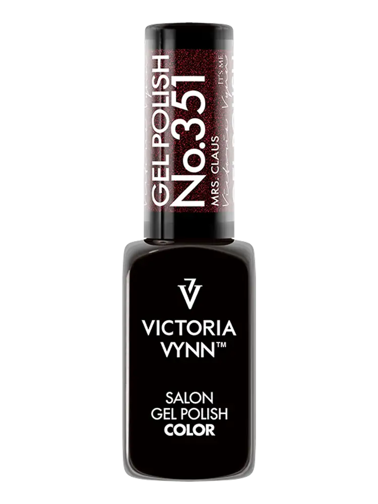 victoria vynn christmas gel polish no 351 mrs claus