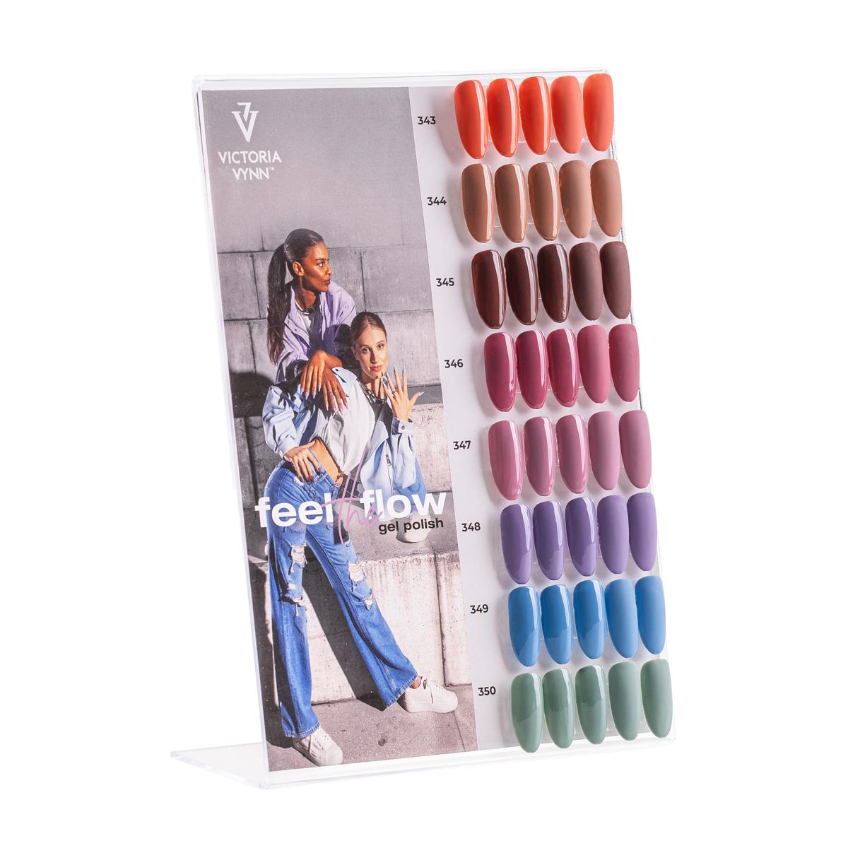 color chart display gp feel the flow 1