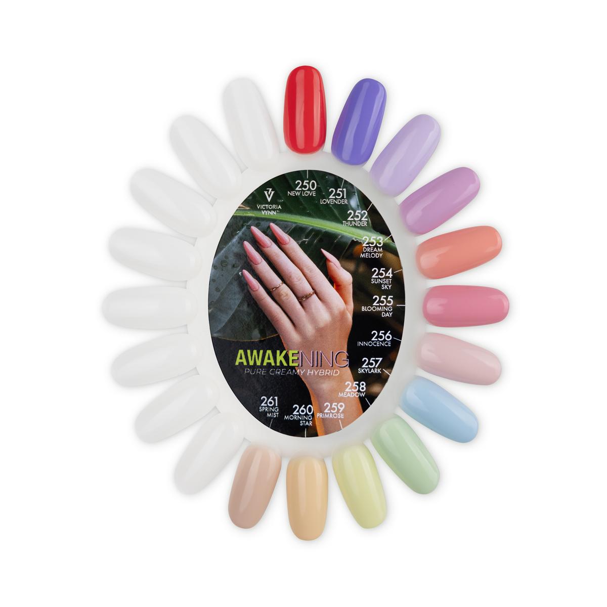 color chart pure 250 261