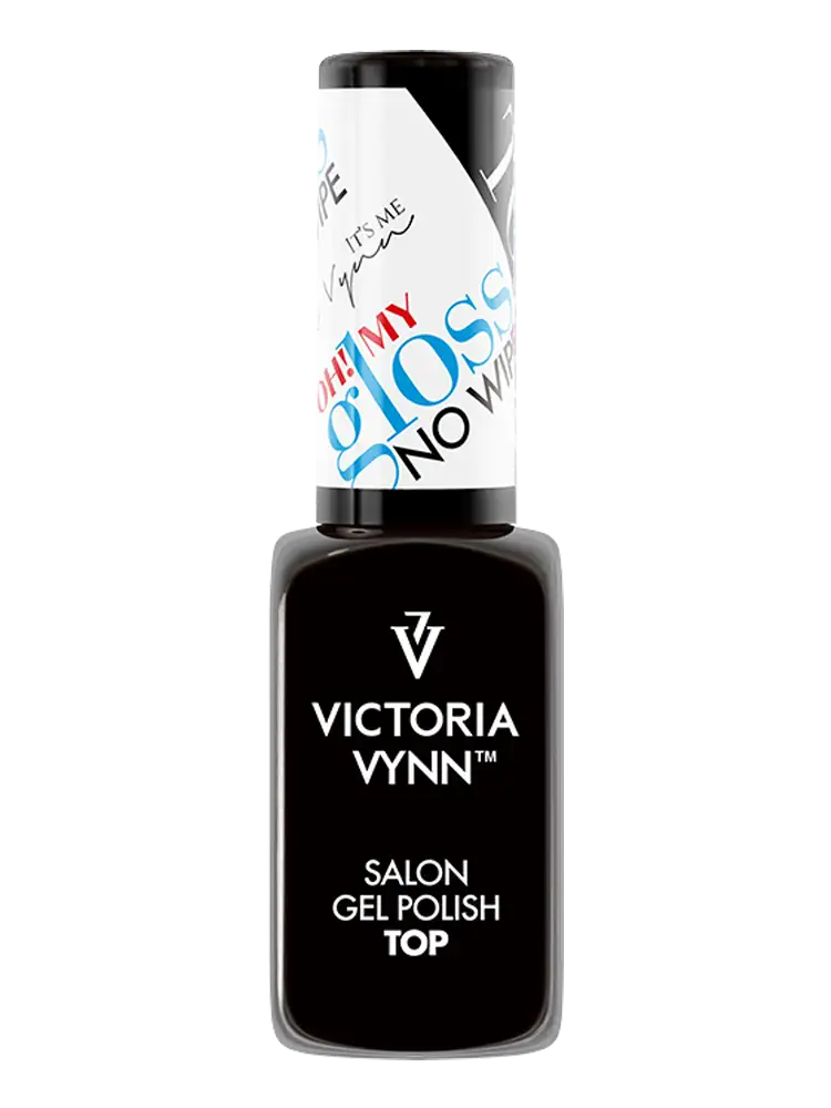 victoria vynn salon gel polish top coat gloss omg 8ml oh my gloss super shine top coat