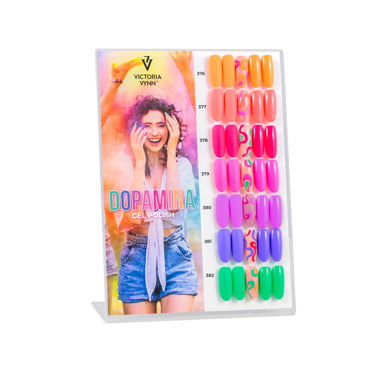 Victoria VYNN Dopamina Gel Polish Collection Display 2 color chart display gp dopamina a