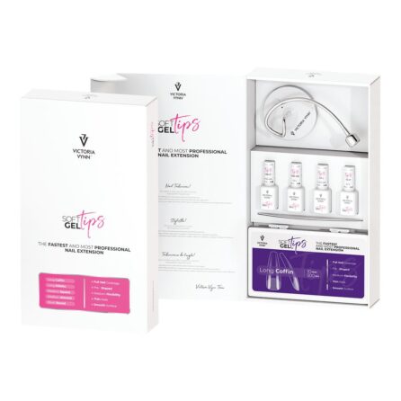 Victoria VYNN Soft Gel Tips Starter Kit Long Coffin
