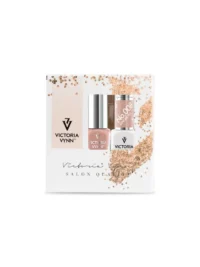 victoria vynn duo pack salon pure creamy hybrid polish 008+ iq nail polish 017
