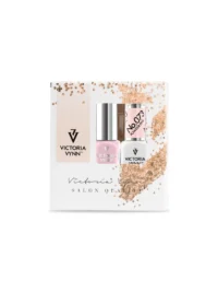 victoria vynn duo pack salon pure creamy hybrid polish 073+ iq nail polish 019