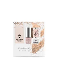 victoria vynn duo pack salon pure creamy hybrid polish 074+ iq nail polish 018