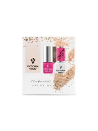 victoria vynn duo pack salon pure creamy hybrid polish 078+ iq nail polish 028