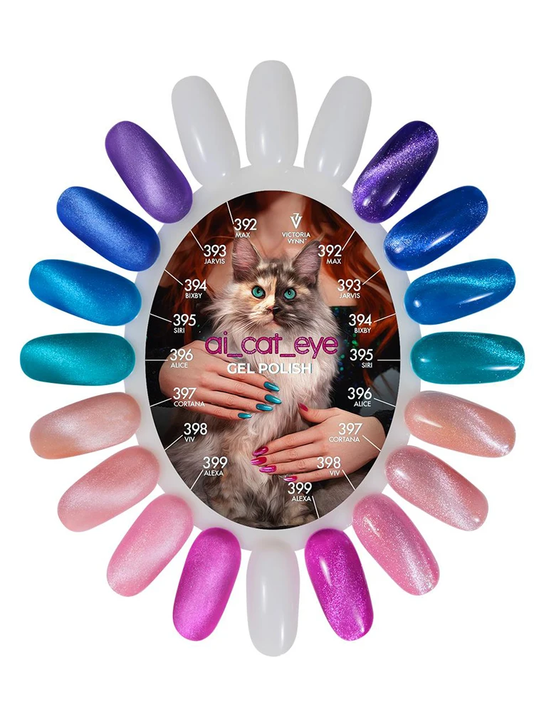 victoria vynn salon gel polish ai cat eye collection
