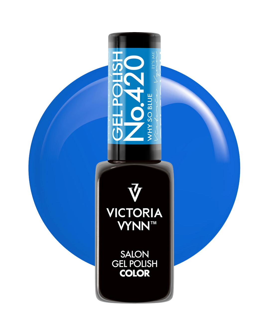 Victoria Vynn Gel Polish 420 Why so Blue 8 ml 1 Victoria Vynn Gel Polish 420 why so blue 8ml,gel polish victoria vynn, salon gel polish