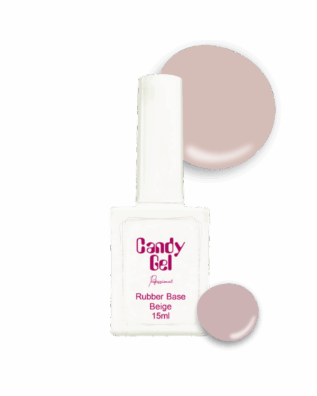 Candy Gel 40 Candy Gel Rubber Base Beige 15ml