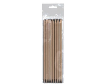 Staleks Orange Stick Pro for Manicure Wooden 150 mm (10 Pcs) DOS-10/10