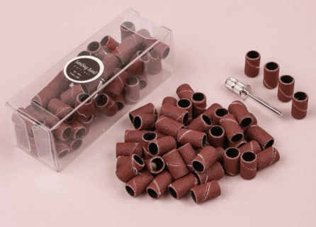 180# Nail Polishing Head 180 50pcs Nail Polishing Shaft Included