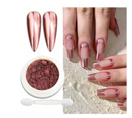 Chrome Powder Rose Gold