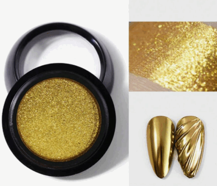 Chrome Powder Mirror Gold