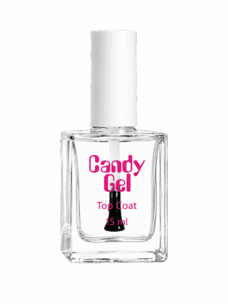 Nail polish top coat, classic nail polish top coat, candy gel nail polish top coat