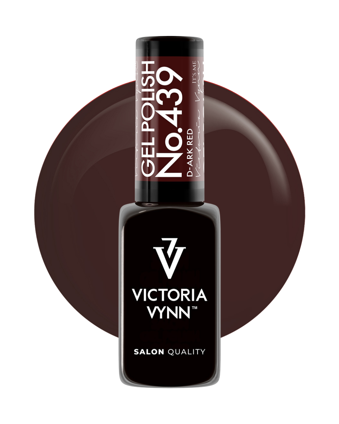 Victoria Vynn Gel Polish 439 d-Ark Red 8ml 1 Victoria Vynn Gel Polish 439 dark red 8ml,gel polish victoria vynn, salon gel polish