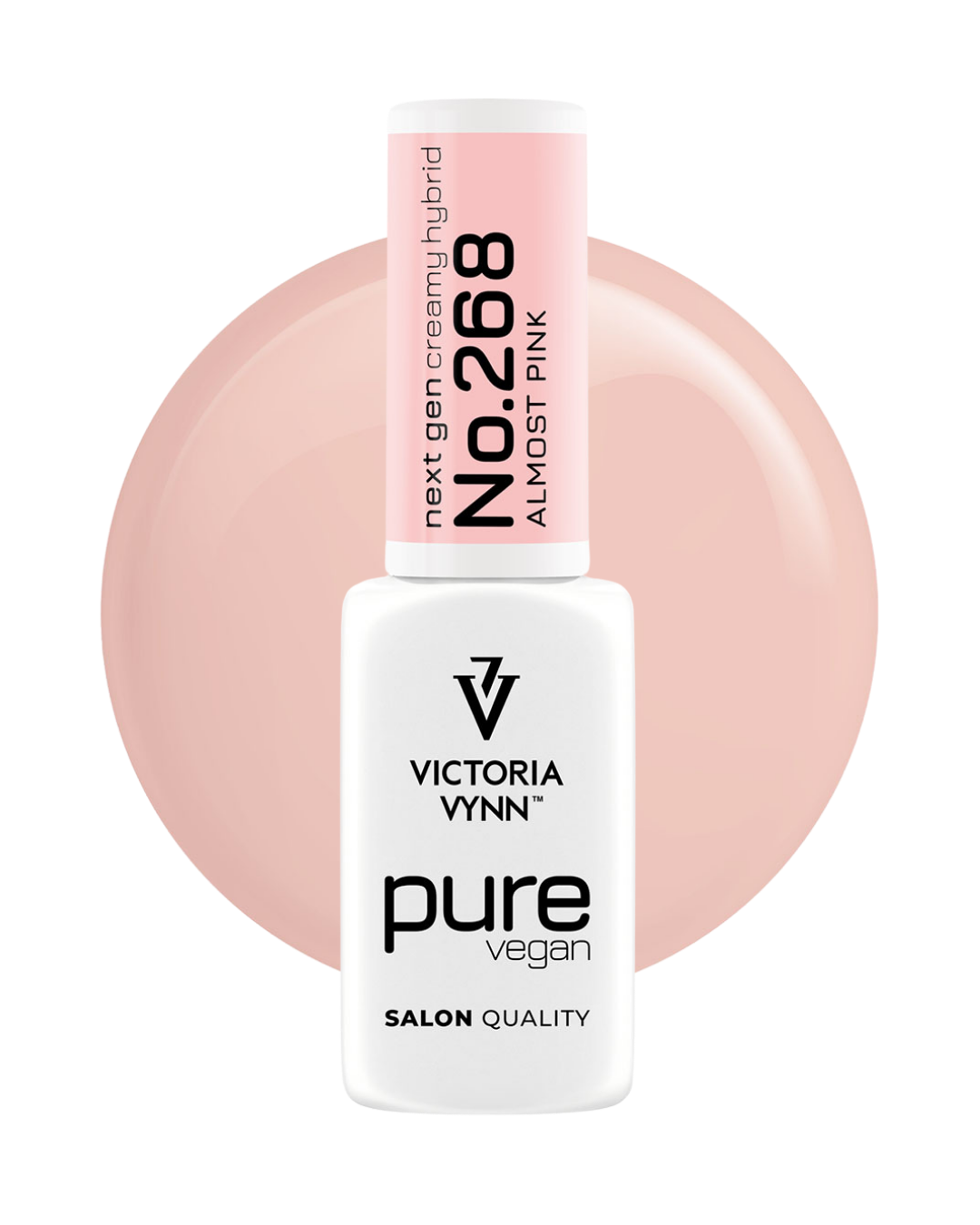 Victoria Vynn Pure Creamy 268 Almost Pink Vegan 8ml 1 Victoria Vynn Pure Creamy 268 Almost Pink Vegan 8ml