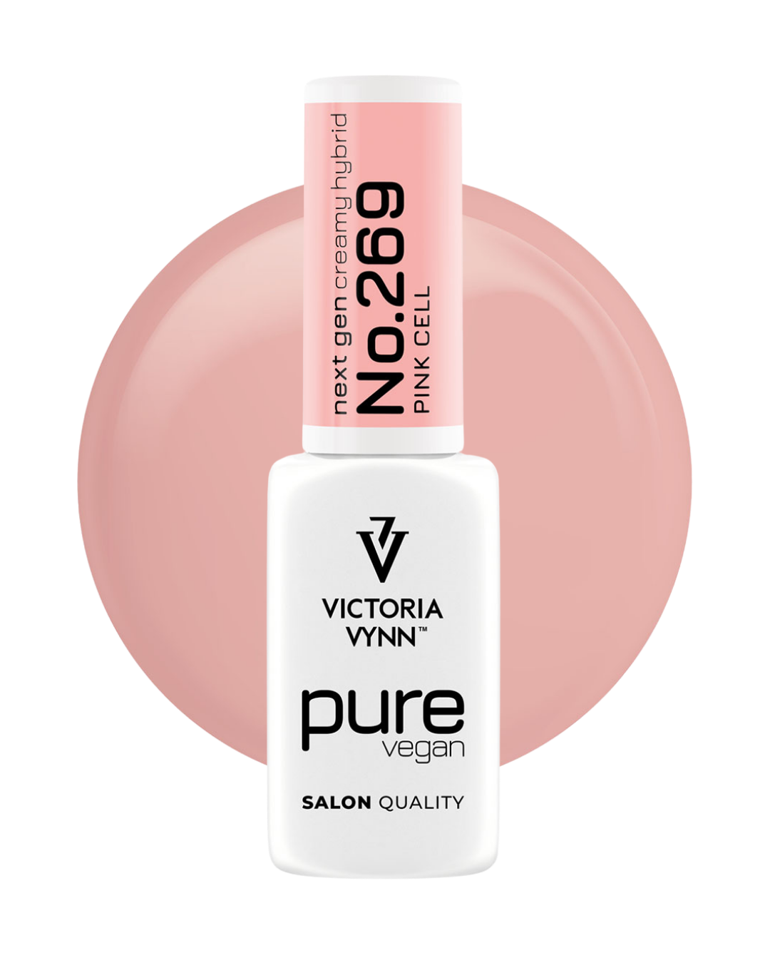 Victoria Vynn Pure Creamy 269 Pink Cell Vegan 8ml 1 Victoria Vynn Pure Creamy 269 Pink Cell Vegan 8ml