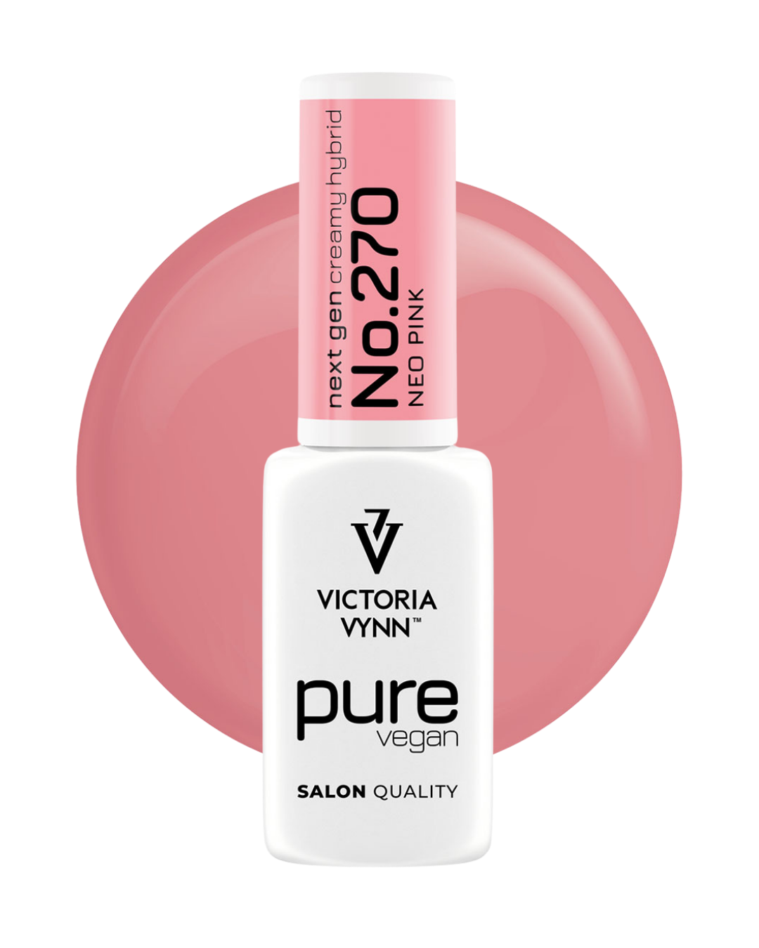 Victoria Vynn Pure Creamy 270 Neo Pink Vegan 8ml 1 Victoria Vynn Pure Creamy 270 Neo Pink Vegan 8ml